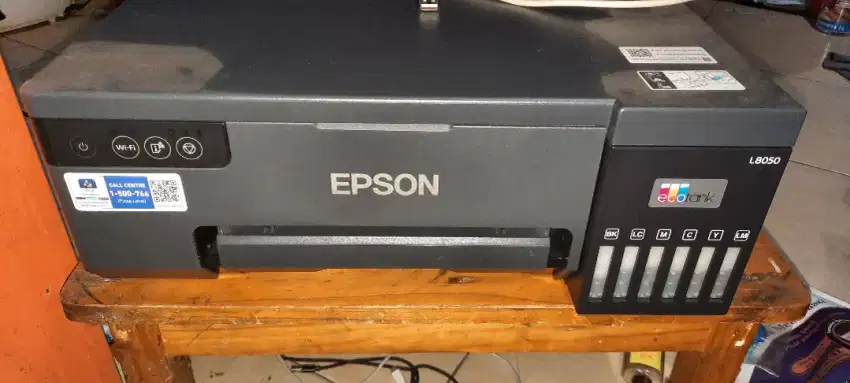 Jual Epson L8050 Baru, Garansi Aktif, Jarang Pakai