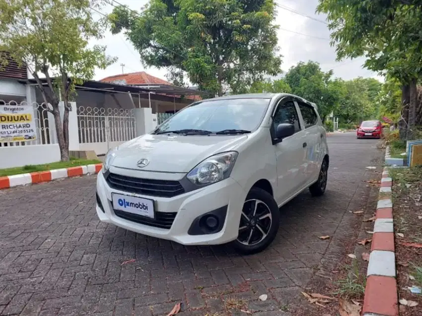 LOW KM Daihatsu Ayla 1.0 D+ Bensin-MT 2019 Putih sNB