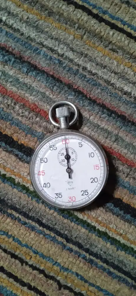 Dijual Stopwatch Diamond  Vintage 1 knop 60 Second Original