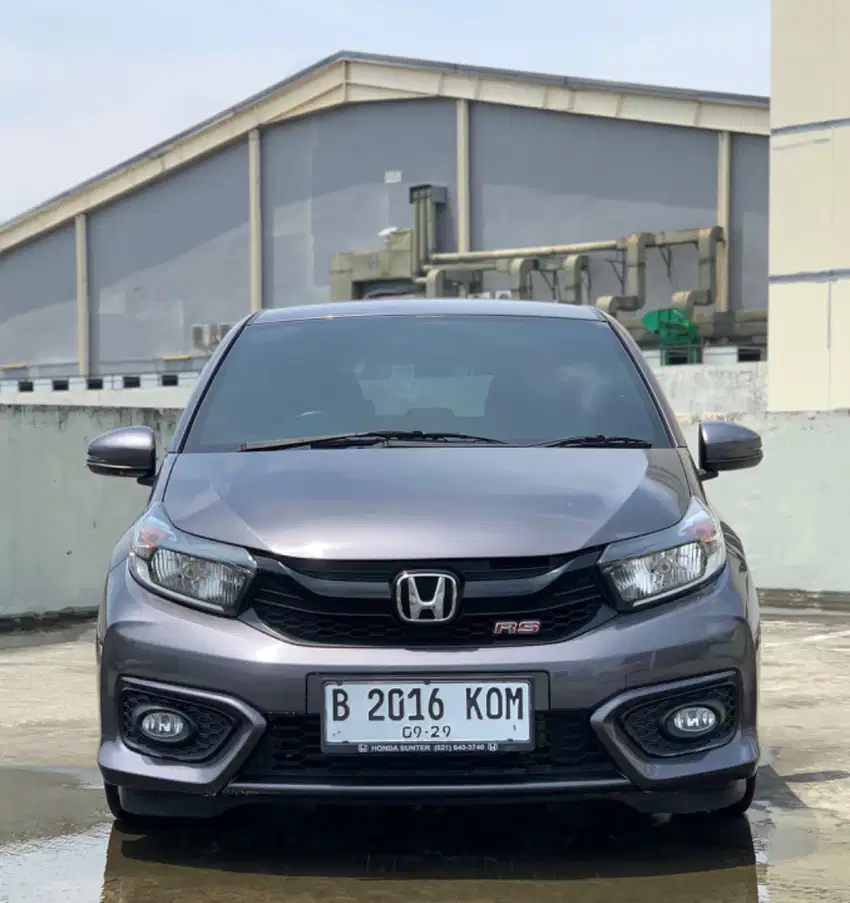 Honda Brio RS AT 2019 Abu Abu CVT Automatic Genap Low KM