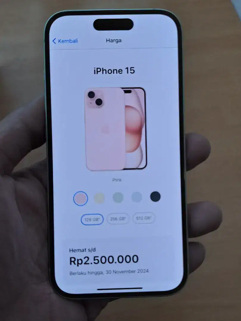 Kredit Tanpa CC Iphone 15. DP dan bunga 0