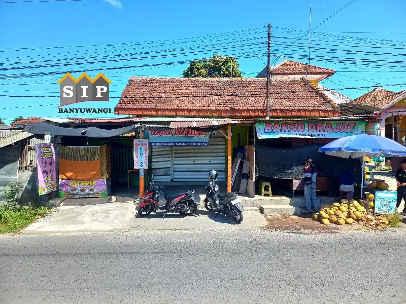 Dijual Ruko Strategis Pinggir Jalan di Klatak, Banyuwangi