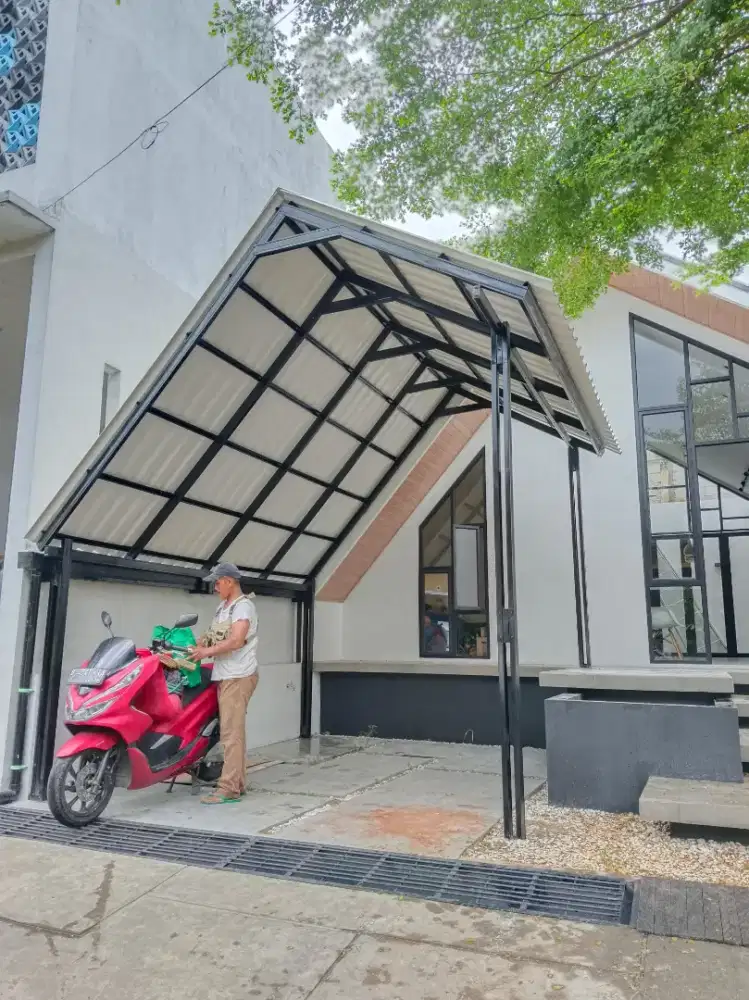 Kanopi baja ringan super minimalis