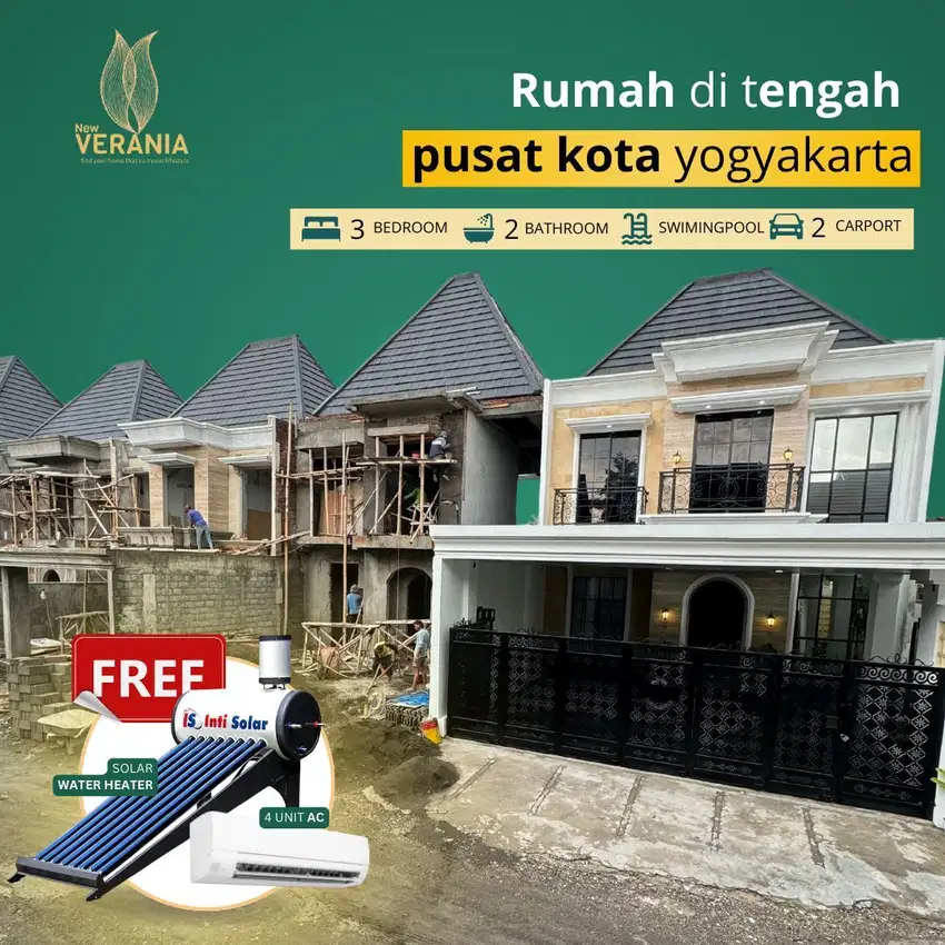 Rumah Mewah Jogja Plus Kolam Renang Di Jalan Wates Km 8