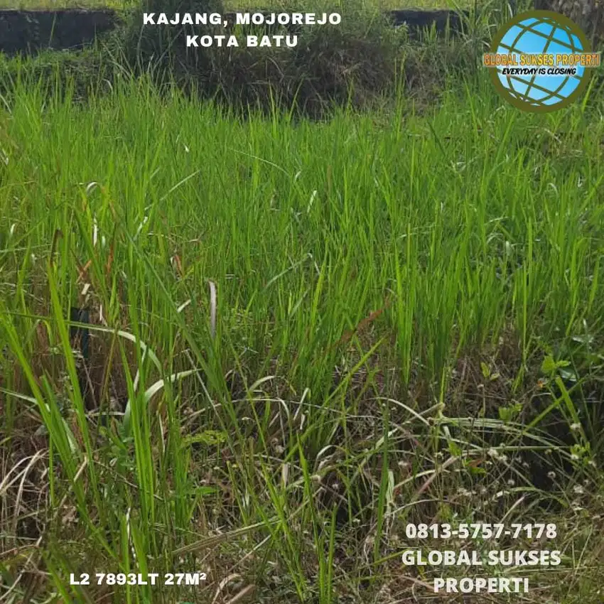 Tanah Subur Super Murah Untuk Kebun Atau Sawah Udara Sejuk Kota Batu