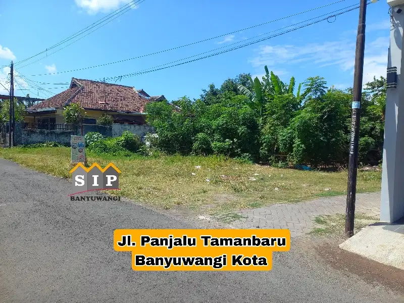 Dijual Tanah Siap Bangun di Jalan Panjalu, Tamanbaru Banyuwangi Kota