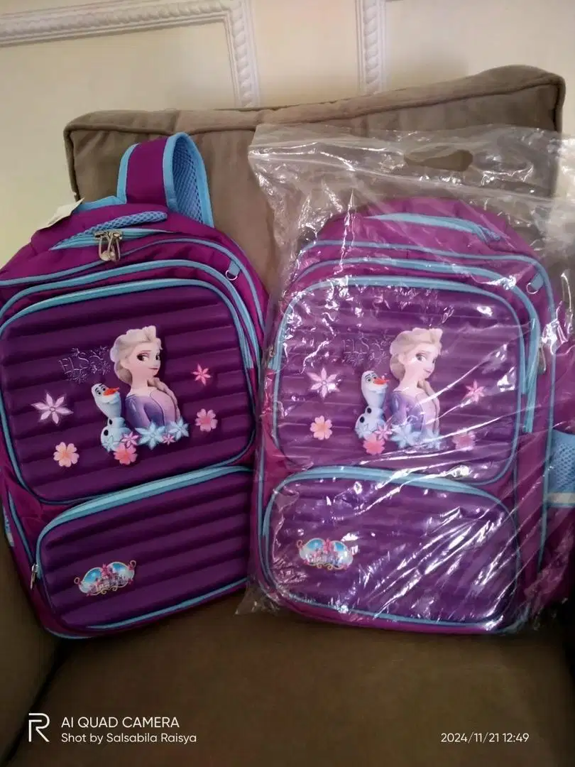 Tas sekolah anak SD karakter frozen new