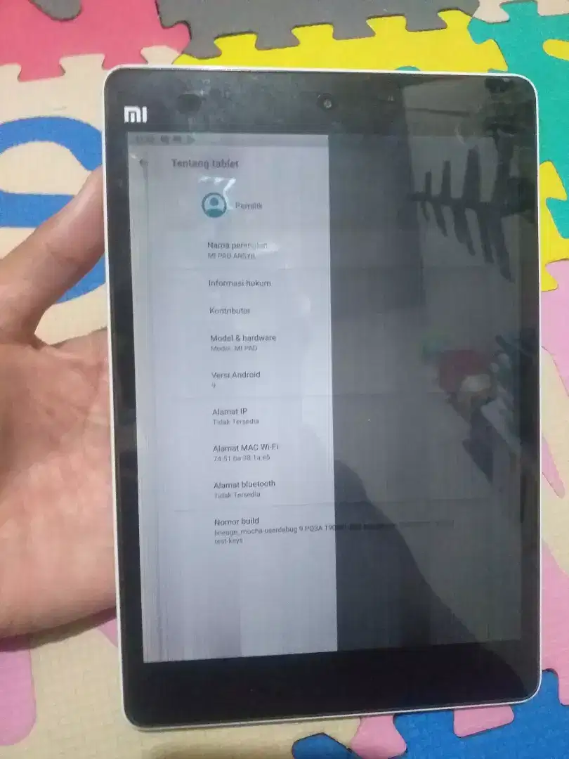 tablet Xiaomi Mi Pad 2 ram 2/16gb , minus LCD