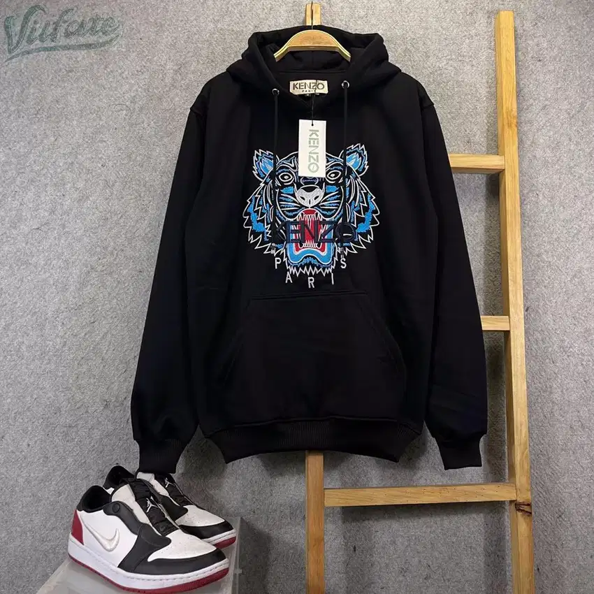 SWEATER DISTRO PRIA DAN WANITA HOODIE KENZO LOGO BORDIR
