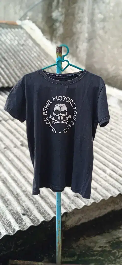 Baju Kaos T-shirt Motor Cycle Club Black Rebel