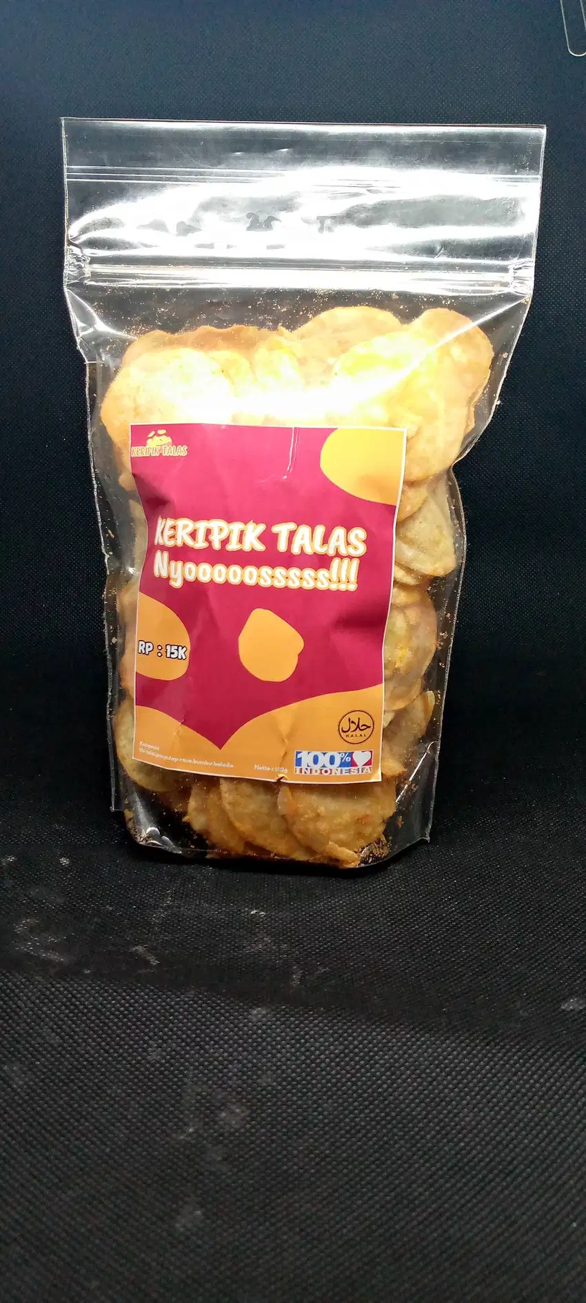 Keripik talas nyooss