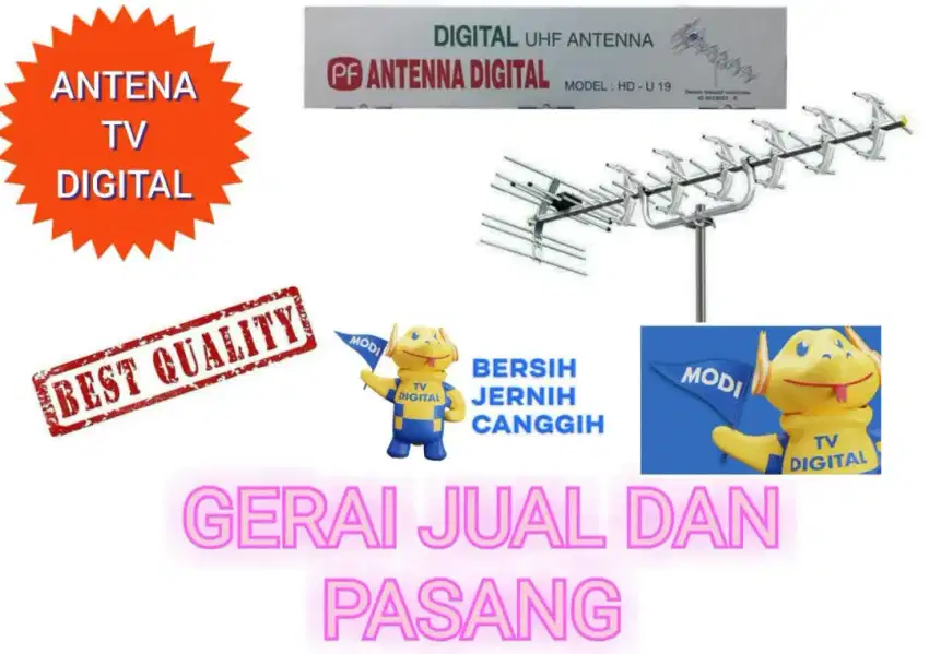 Bidang Ahli Pemasangan Sinyal Antena Tv Siaran Digital