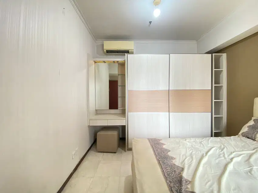 2BR plus sewa bulanan dekat Soho,Central Park Tanjung duren