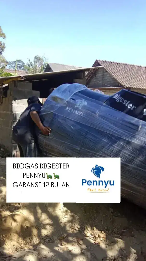 Jual Biogas Digester Merk Pennyu Garansi 12Bulan