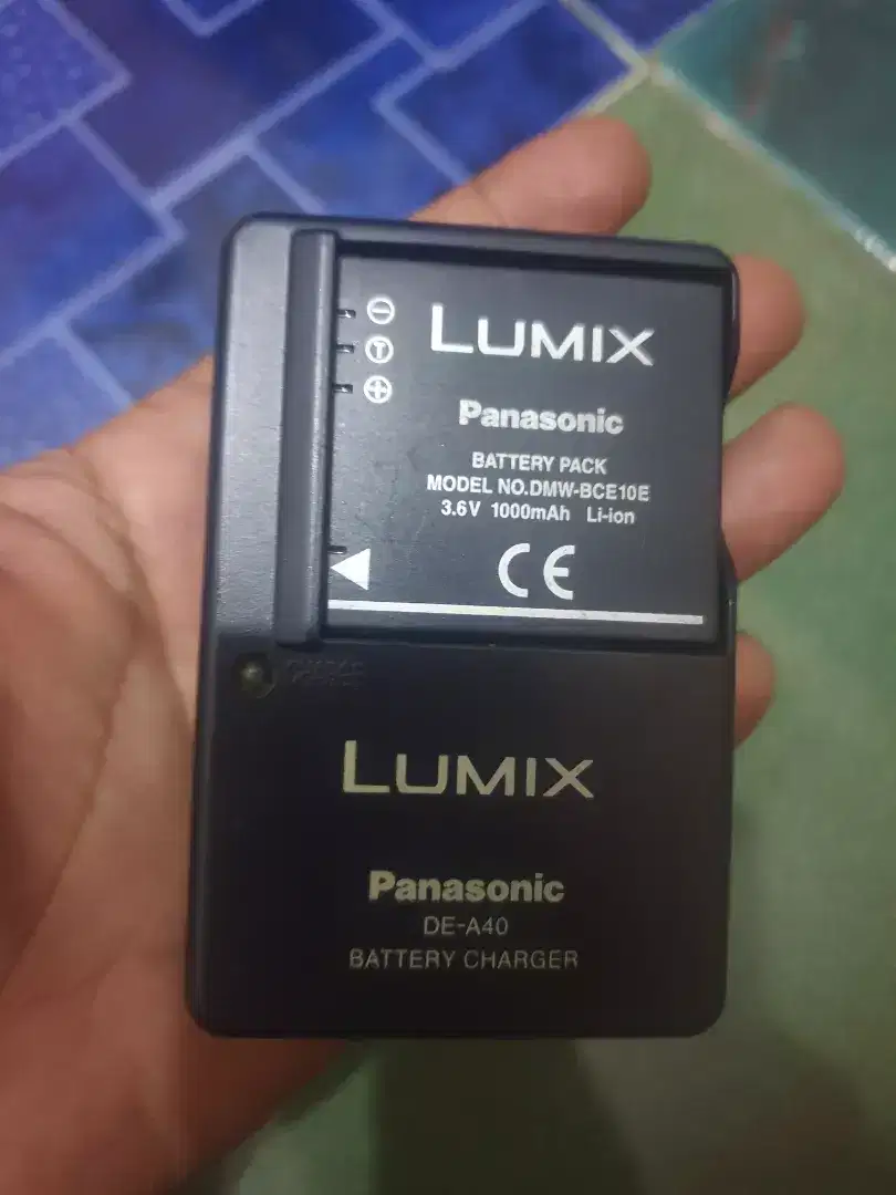 Batrai kamera lumix panasonic muluss lengkap