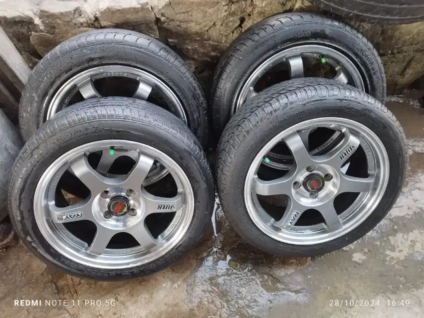 4 PC TE 37 R16 SINGLE PCD 4X100