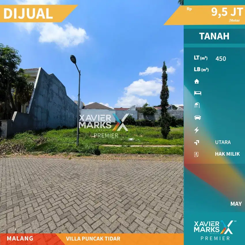 Dijual Tanah Kavling Villa Puncak Tidar Malang Lingkungan Asri