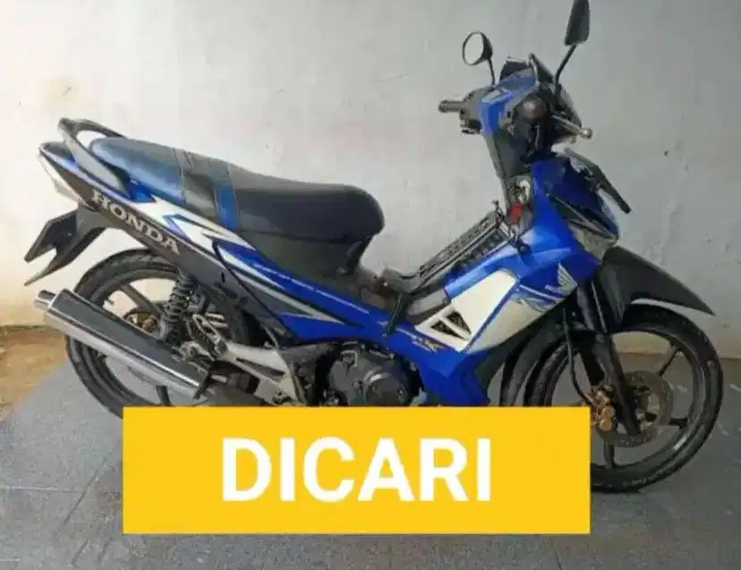 Di Cari Supra X 125 Double Disk DD Tahun 2008 Ke Atas Karbu.