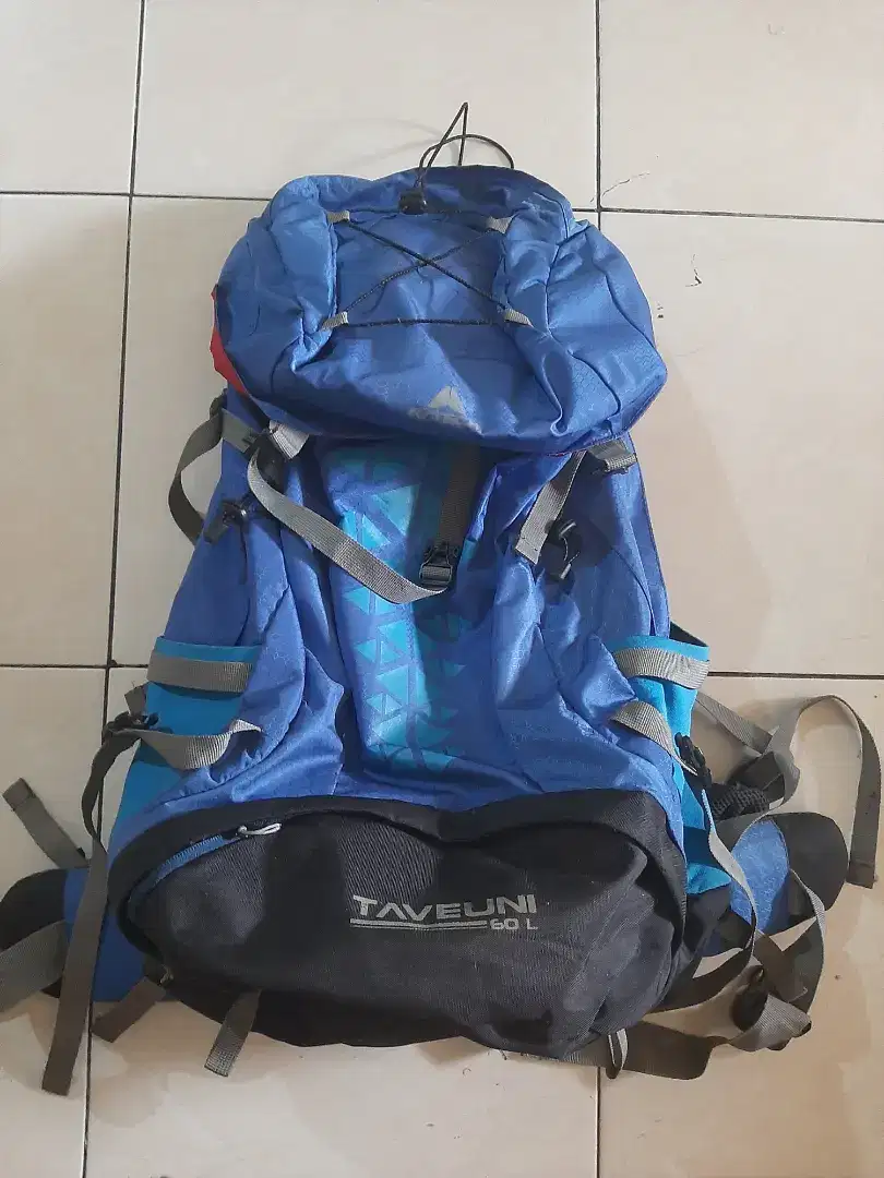 Tas carrier tas ransel tas keril AVtech 60L like new + sleeping bag