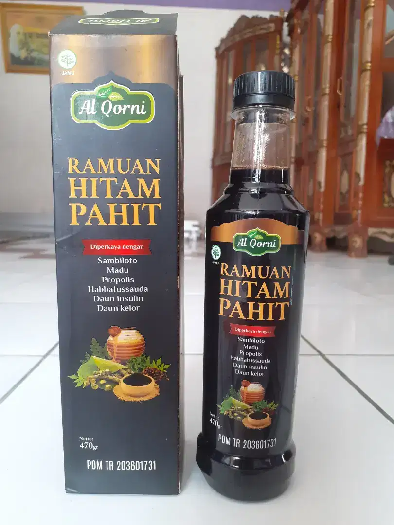 DiJual ramuan pahit hitam AL QORNI untuk kesehatan