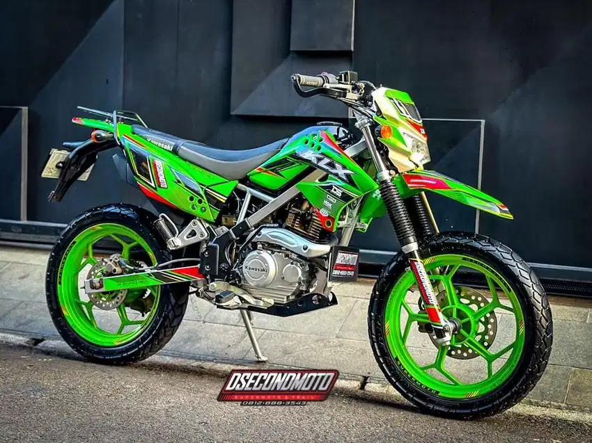 KLX 150 MULU BARU RESTORASI SUPERMOTO