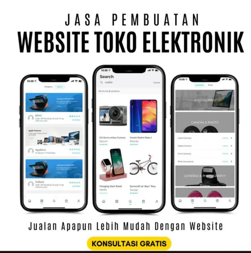 Toko Elektronik Online Terpercaya,  Produk Berkualitas!