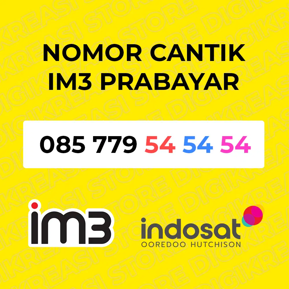 Nomor Cantik Indosat TRIPLE AB