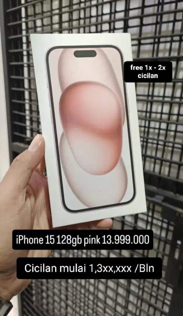 iPhone 15 128GB Resmi iBox Erafone Pemalang