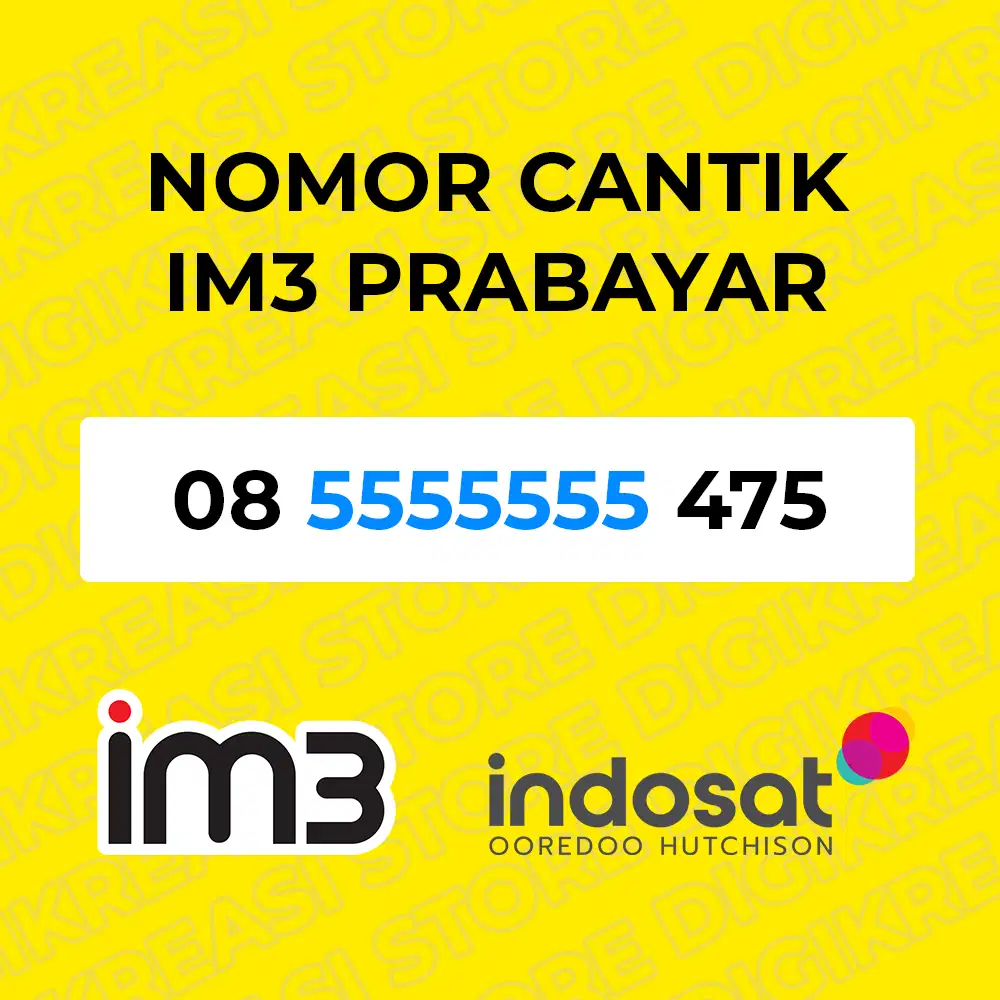 Nomor Cantik Indosat Sapta SERI A