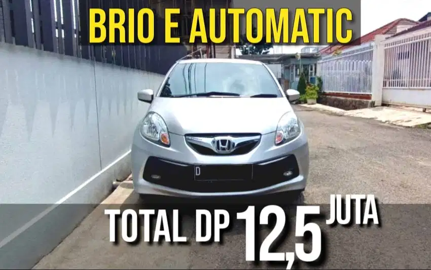 Honda Brio E Autoomatic 2014 Low KM! Bisa Kredit TDP=12,5juta