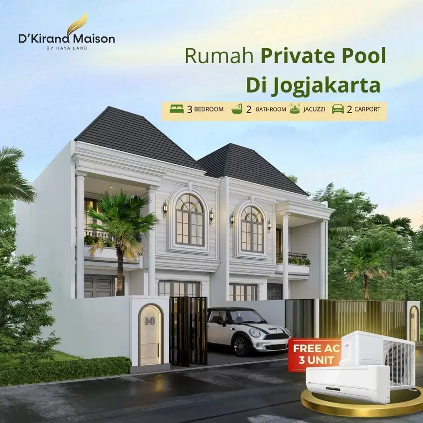 Rumah Private Pool Jogja Jl Jogja Solo Selatan AAU