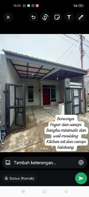 Rumah mewah cash dan KPR di BP residence