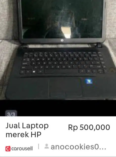 Laptop Bekas Merek HP