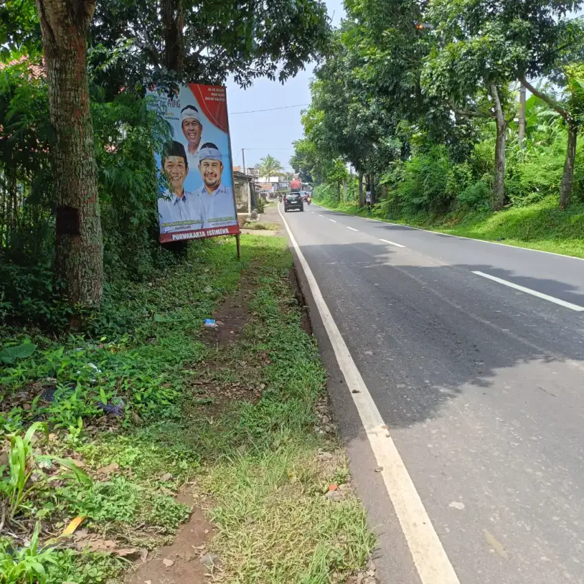 Tanah murah pinggir jalan raya keu exit tol cuma 5menit