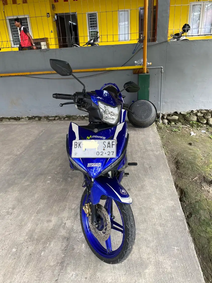 Jupiter MX King 150 Movistar Warna Biru