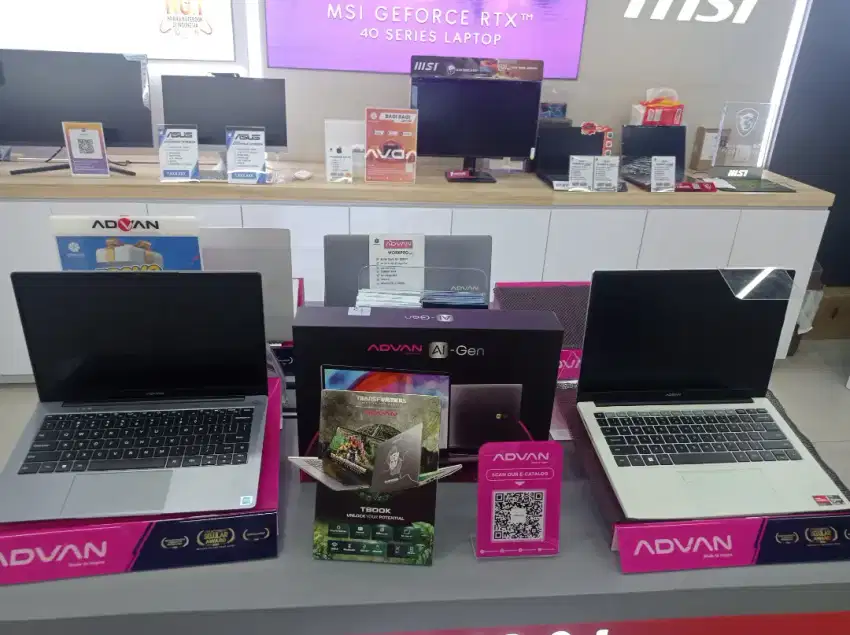 Credit laptop Advan mudah