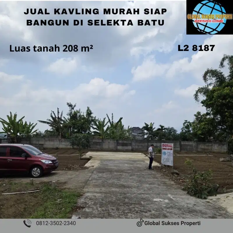 jual cepat kavling murah kota batu