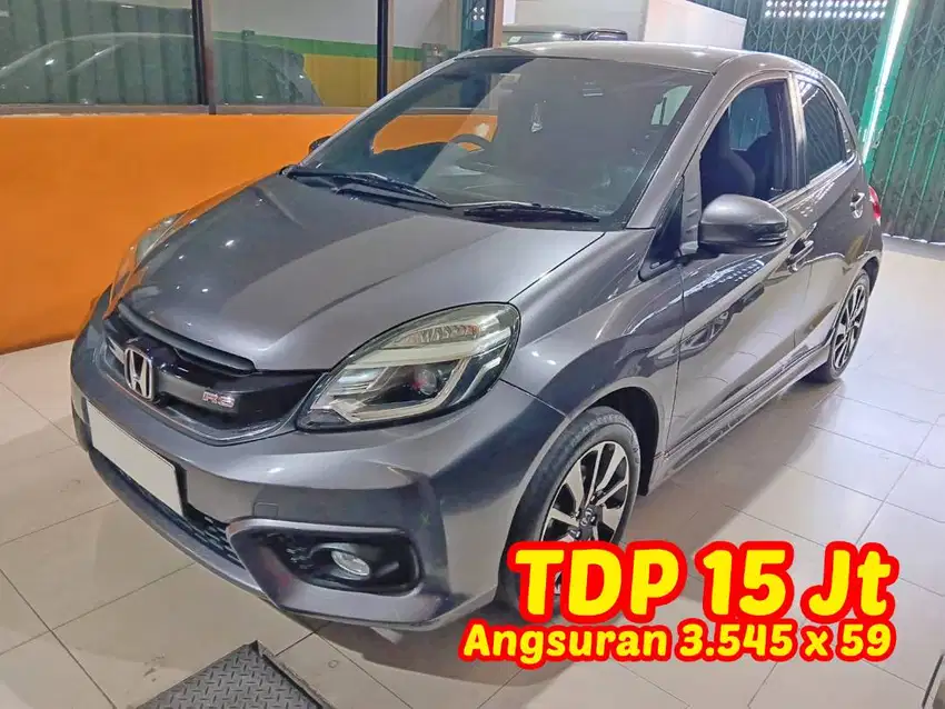 TDP 15JUTA - Honda Brio RS 1.2 CVT 2017