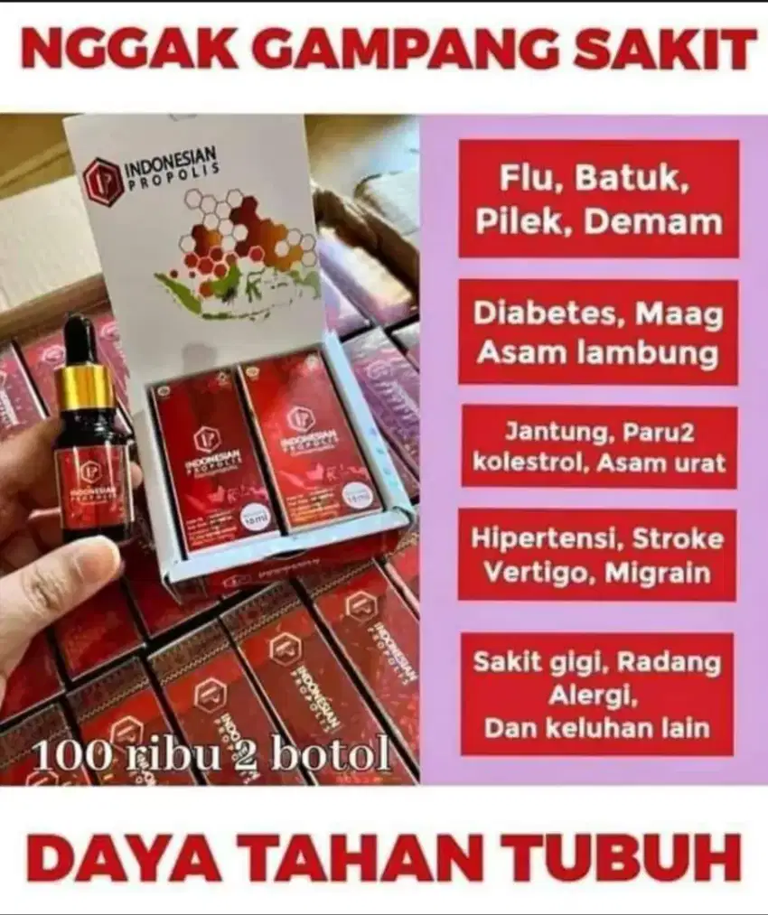 Propolis herbal obat gondok tiroid