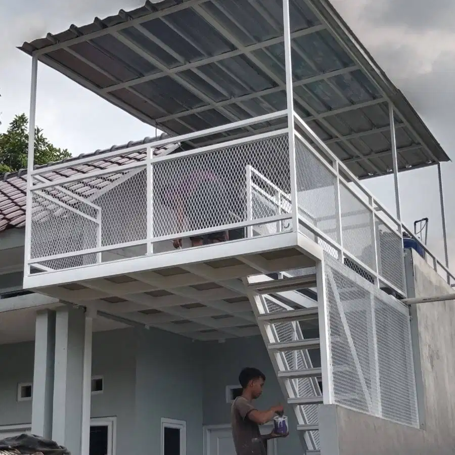 Mazzanine outdoor atap kanopi alderon