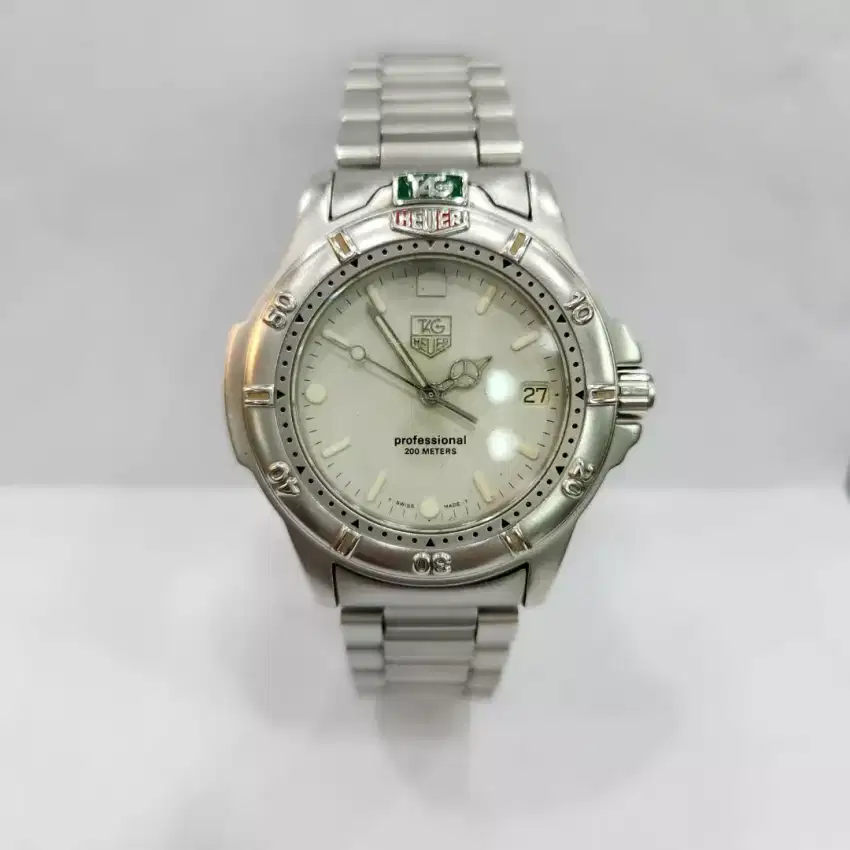 Jam tangan pria Tag H 4000 series quartz 999706K Original Asli