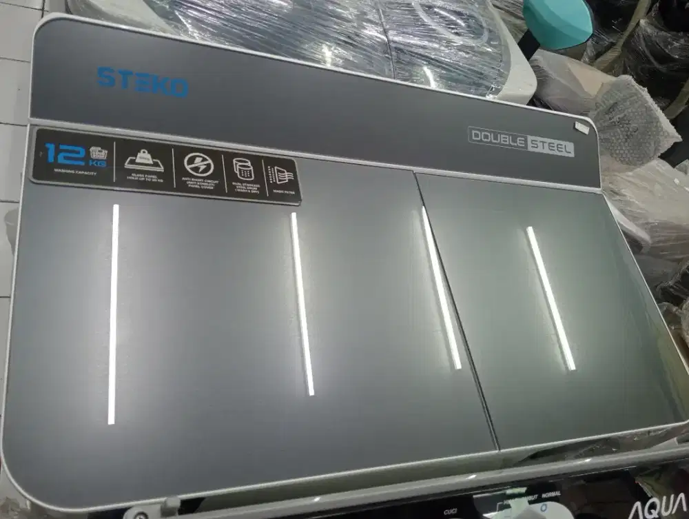 MESIN CUCI STEKO 12KG CASH/CREDIT