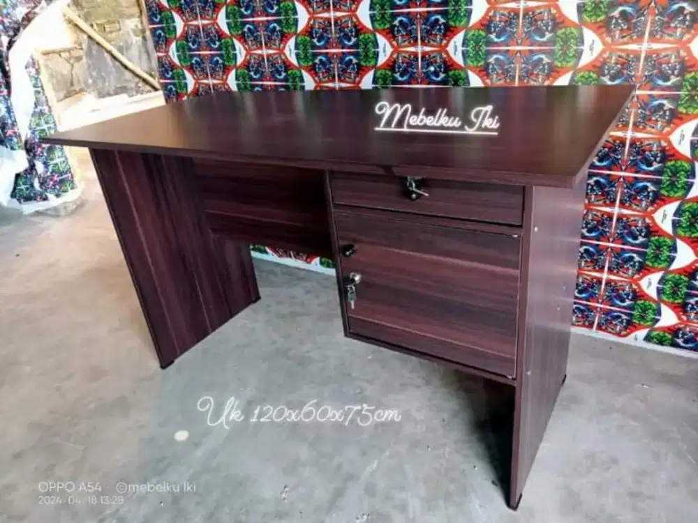 Meja tulis kantor termurah bisa kirim cod