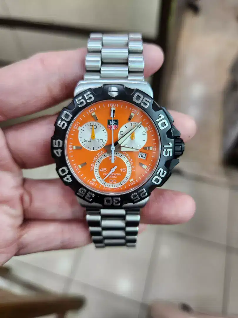 Jam tangan pria Tag H F1 Formula 1 Quartz CAH1113 Original Asli