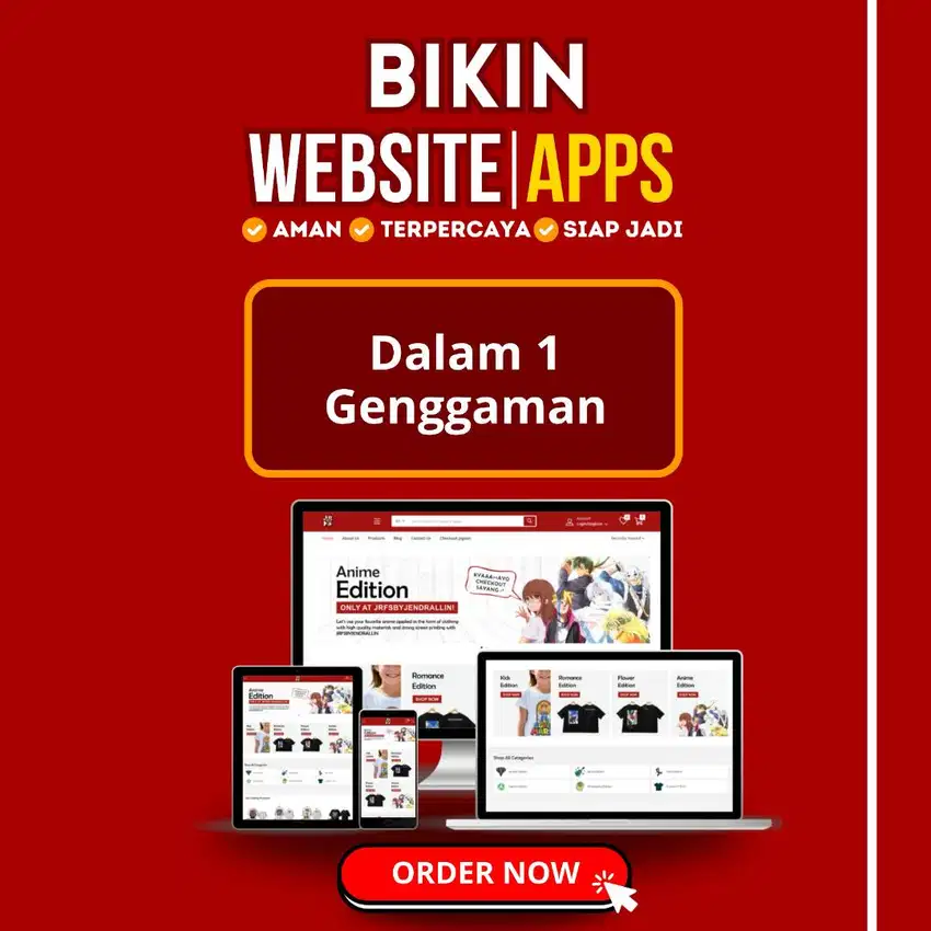 Cari Website yang Responsif dan SEO Friendly? Pesan Sekarang!