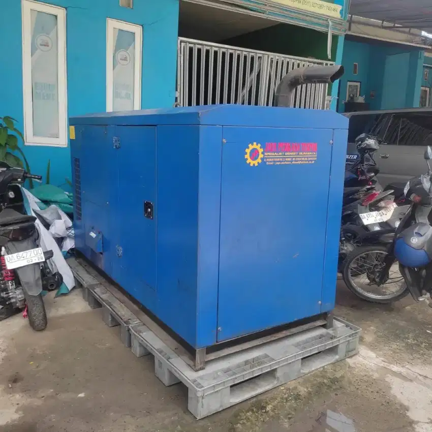 Genset Perkins 50 kva eks bank