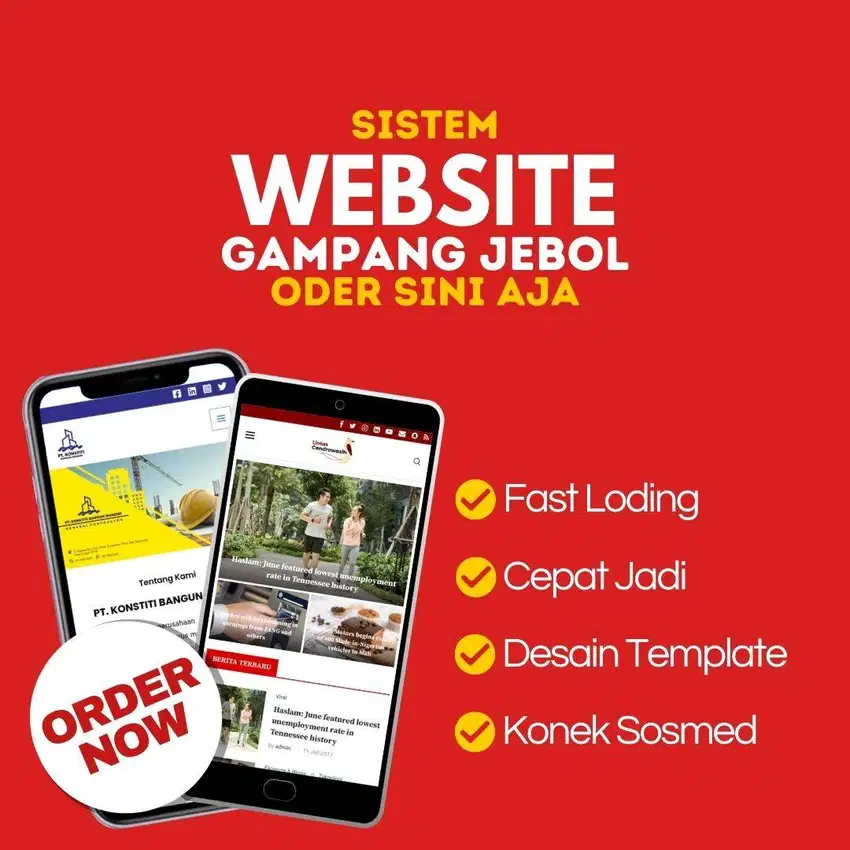 Pembuatan Website Company, Bergaransi Dan aman