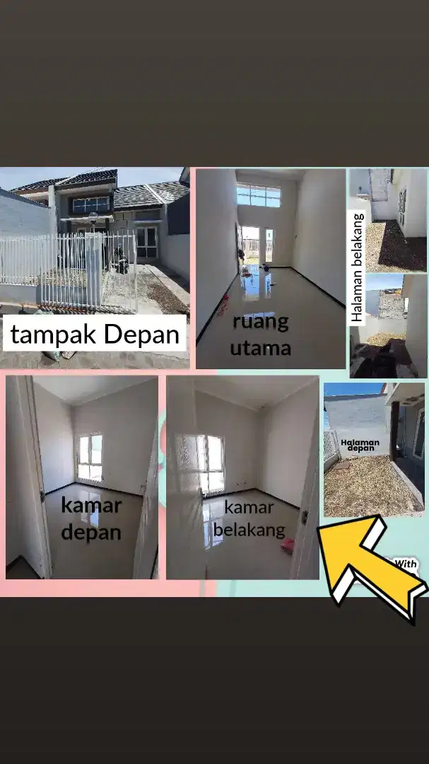 Dikontrakkan Rumah, cocok untuk keluarga baru yg ingin mandiri