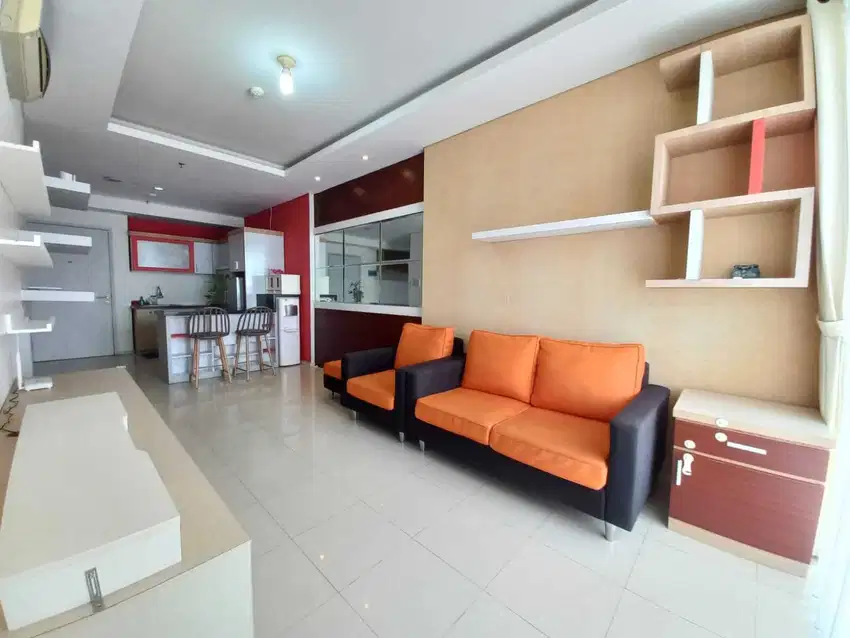 Disewakan 2BR The Lavande Residences Furnished Lantai Sedang