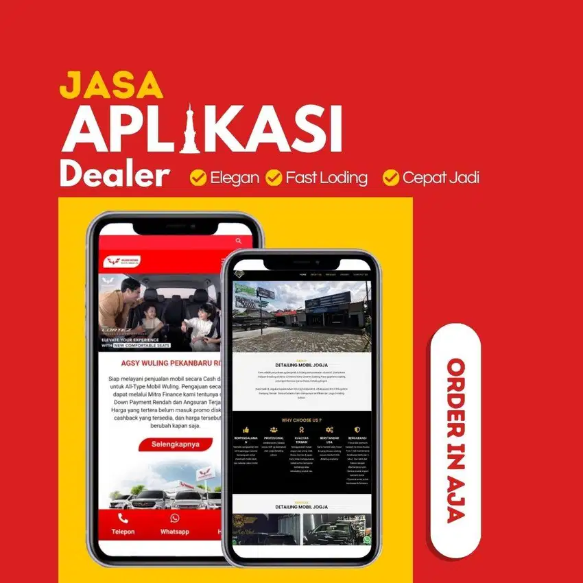 Pembuatan Website Dealer